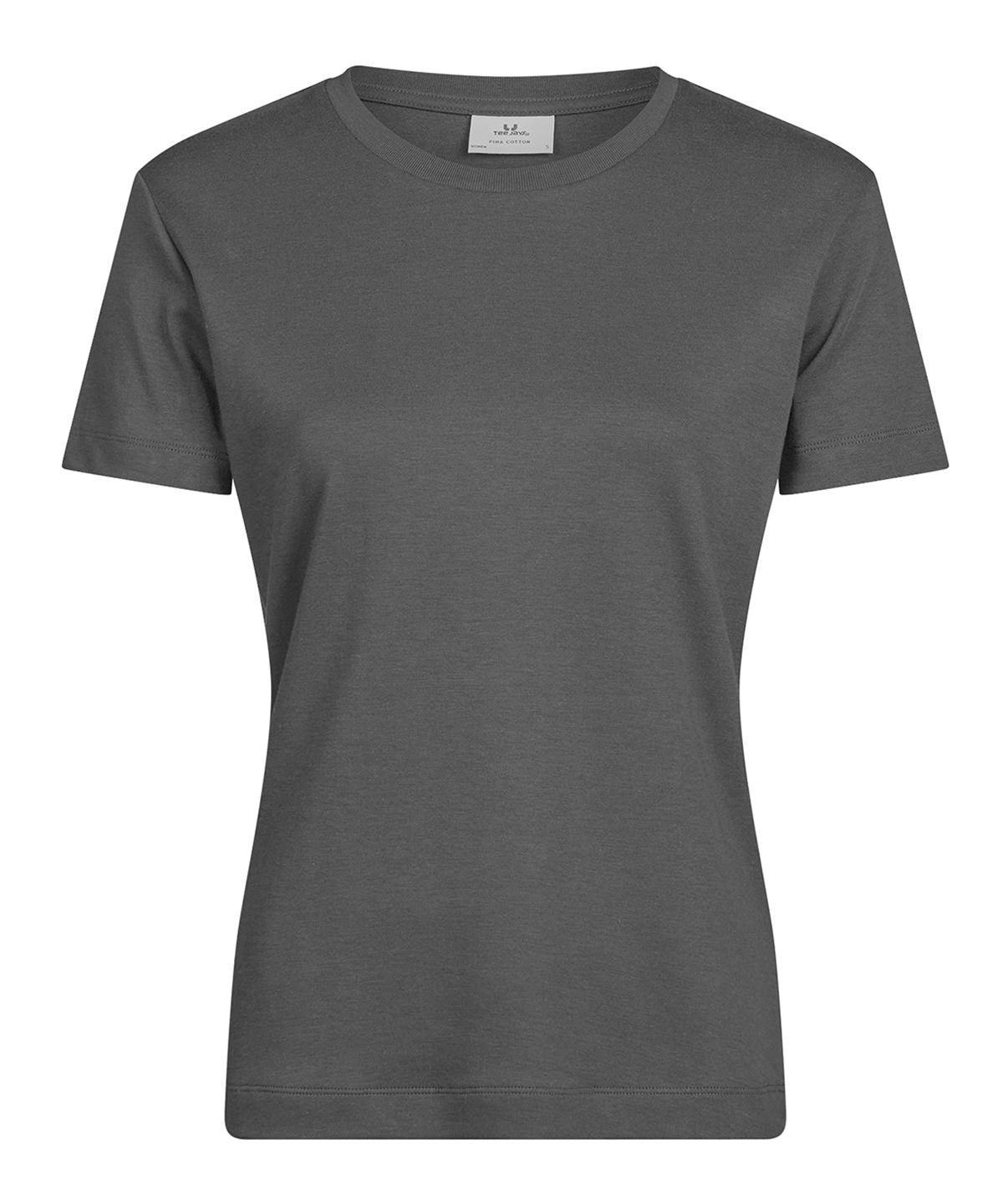 Tee Jays TJ126 Women’s Pima cotton tee (1451) in Black