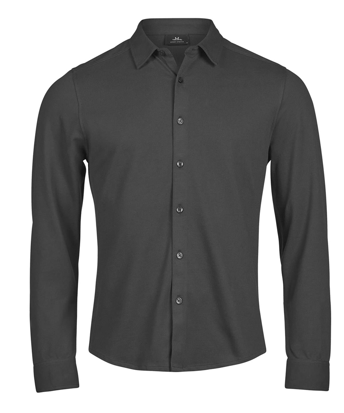 Tee Jays TJ128 Luxury stretch shirt (1416) in Black