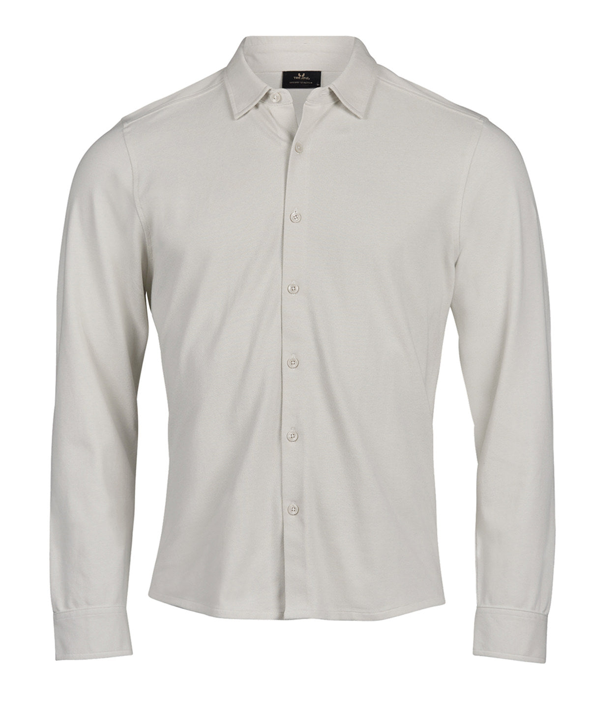 Tee Jays TJ128 Luxury stretch shirt (1416) in Cement