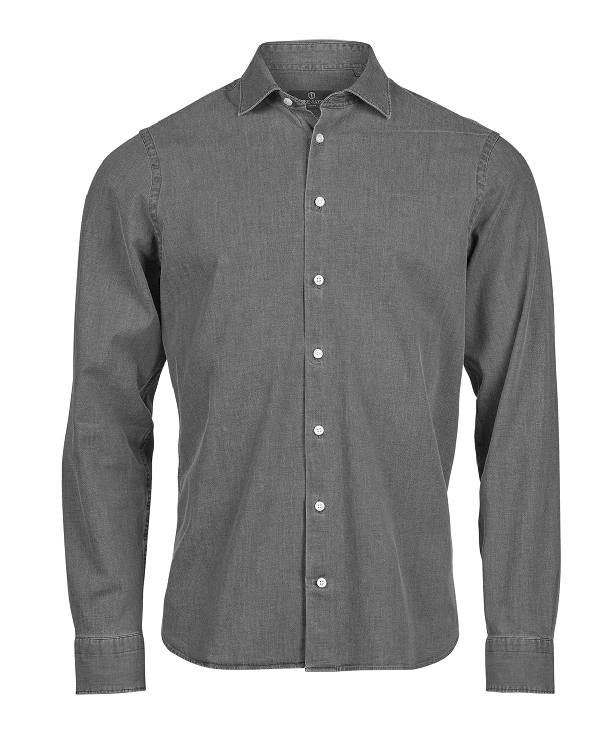 Tee Jays TJ129 Denim shirt (4004) in Black Denim