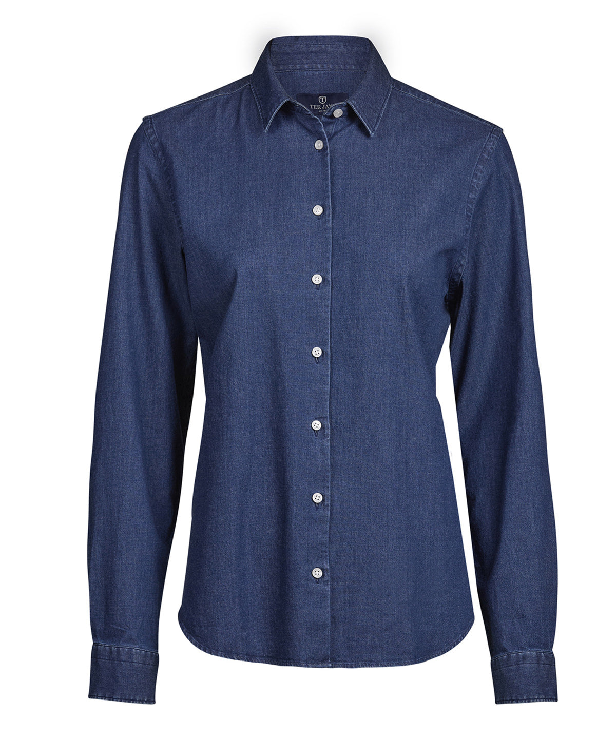 Tee Jays TJ130 Women’s denim shirt (4005) in Blue Denim