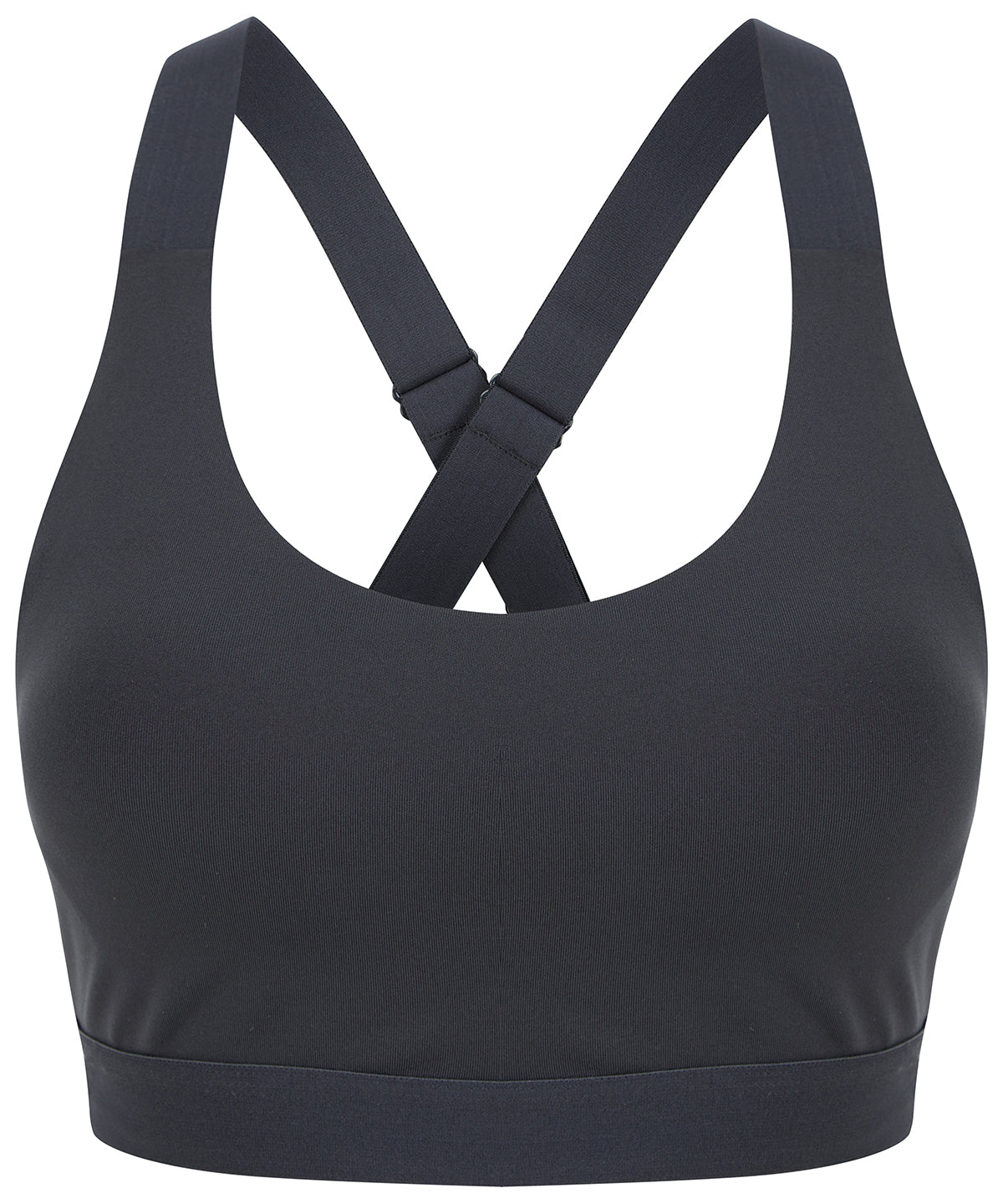 Tombo TL371 Medium impact core bra in Charcoal Grey