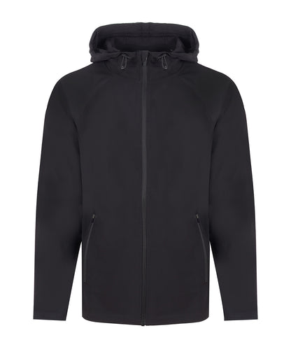 Tombo TL578 Technical zip-through hoodie in Black