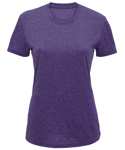 TriDri® TR020 Women's TriDri® performance t-shirt in Purple Melange