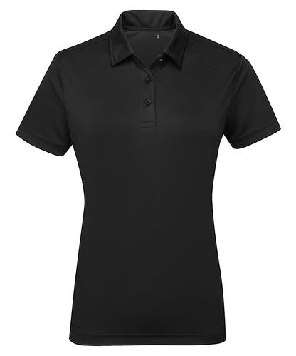 TriDri® TR022 Women's TriDri® panelled polo in Black