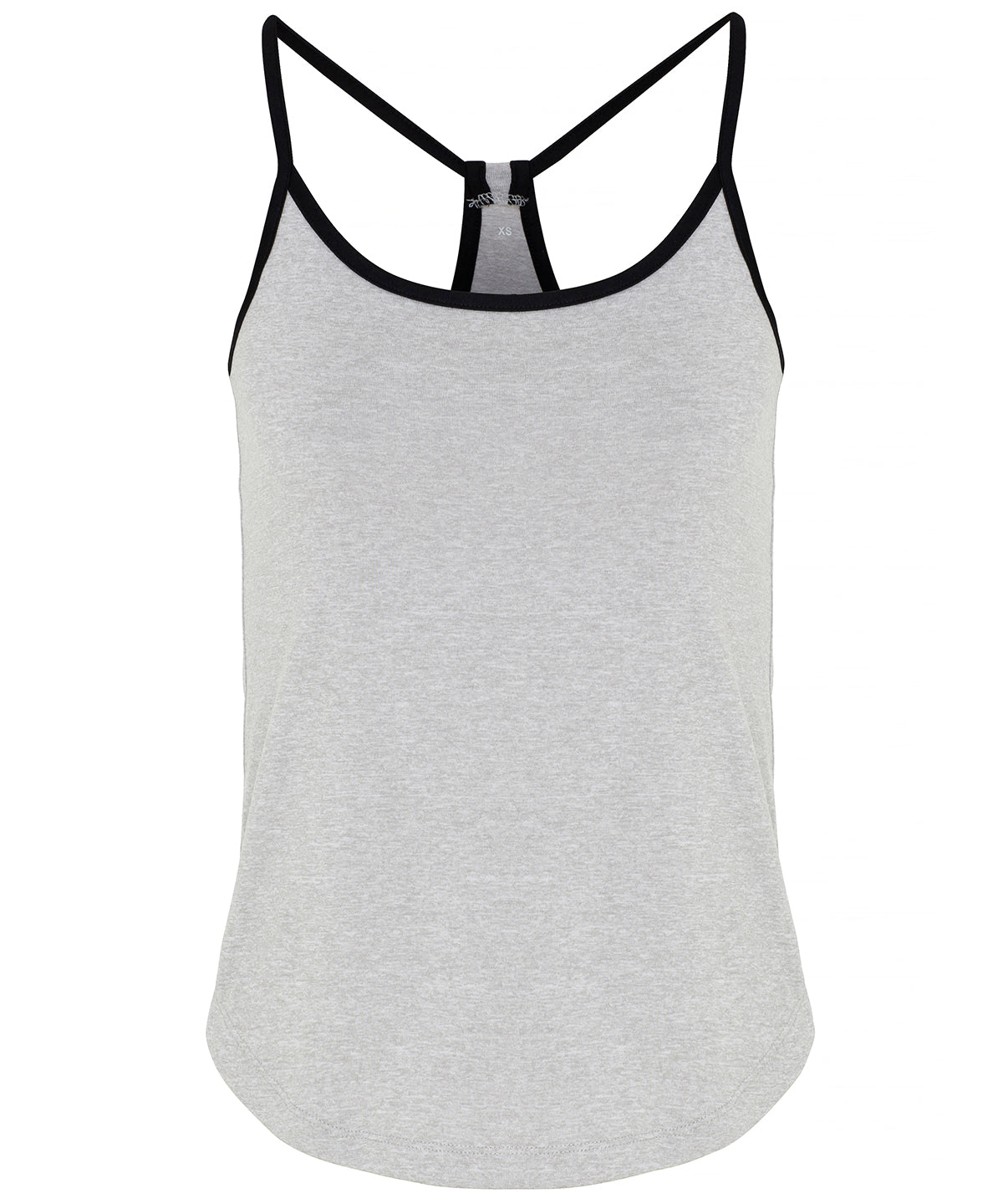 TriDri® TR043 Women's TriDri® yoga vest in Silver Melange/Black