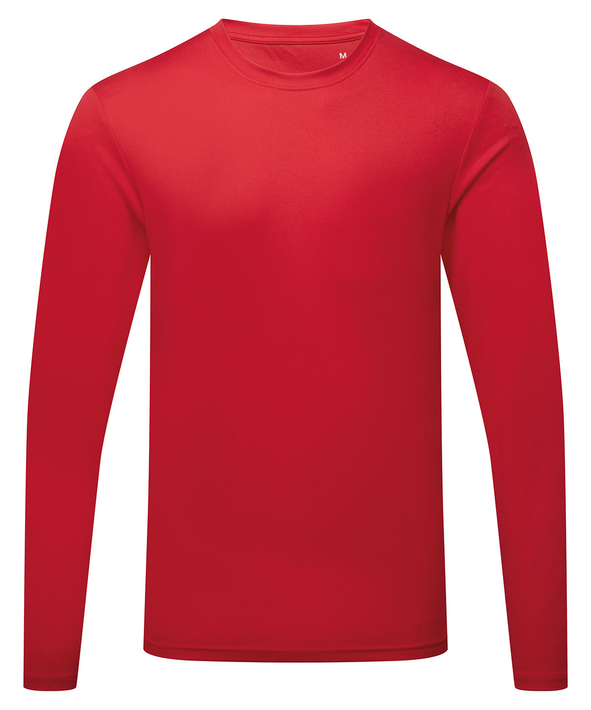TriDri® TR050 Men's TriDri® long sleeve performance t-shirt in Fire Red