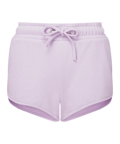TriDri® TR063 Women's TriDri® recycled retro jogger shorts in Lilac
