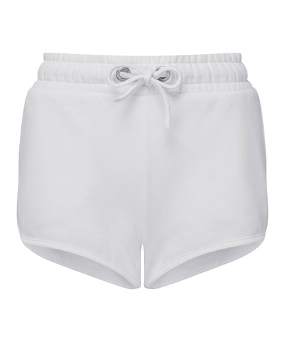 TriDri® TR063 Women's TriDri® recycled retro jogger shorts in White