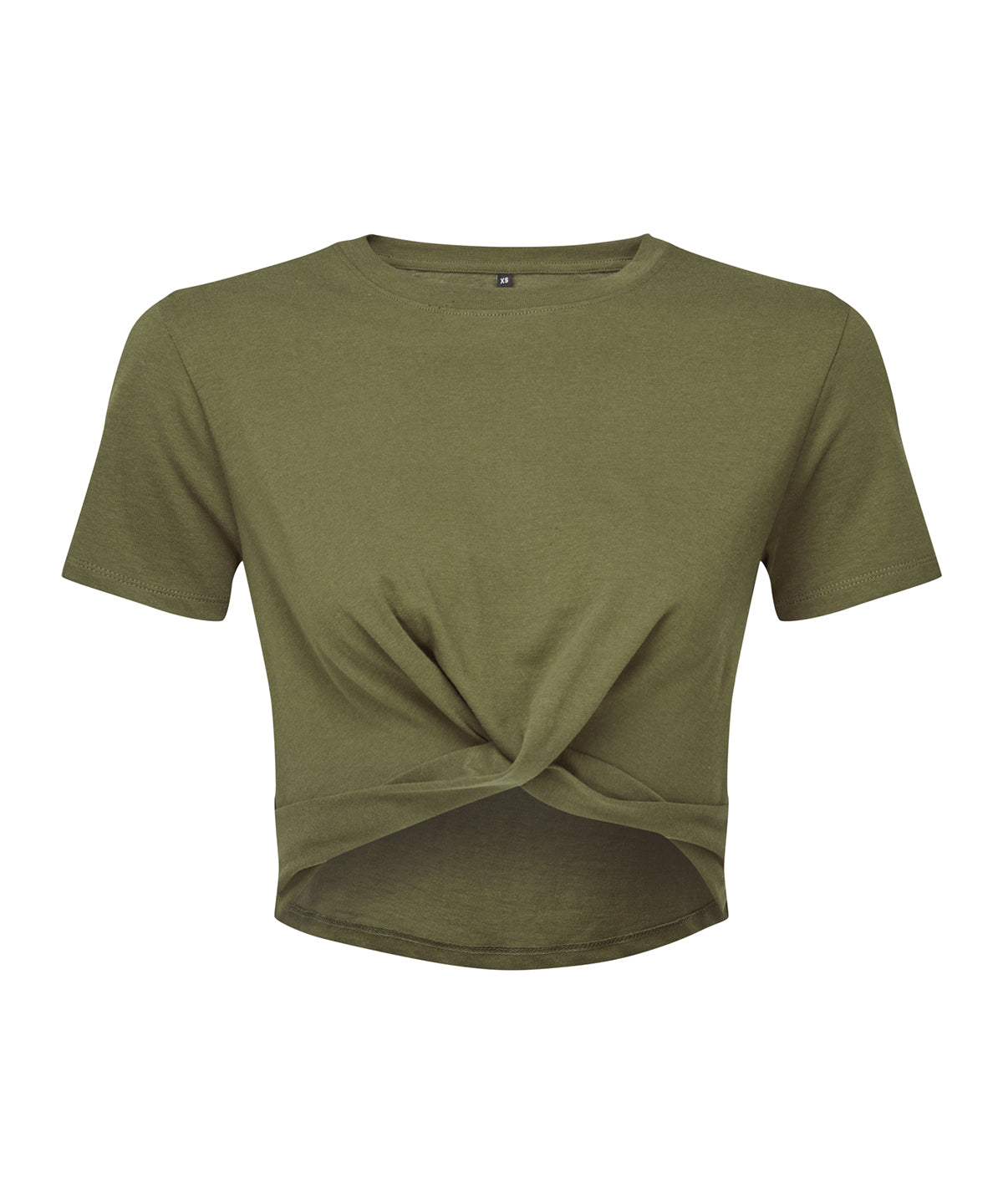 TriDri® TR068 Women's TriDri® twist crop top in Olive