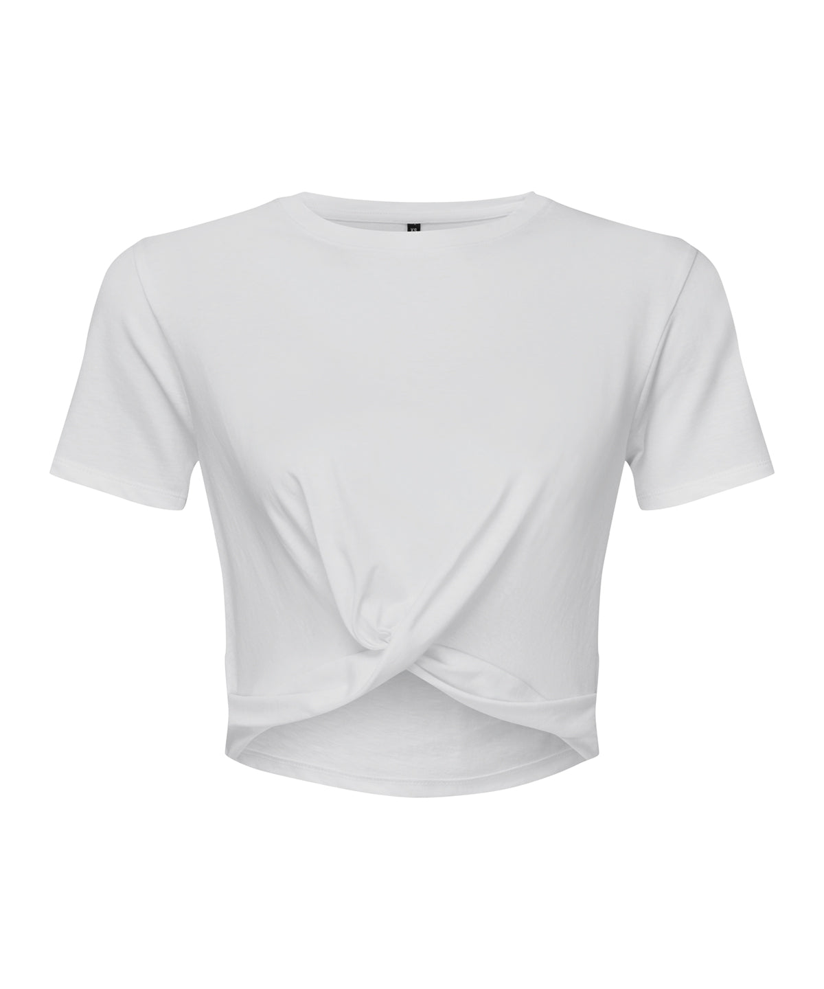 TriDri® TR068 Women's TriDri® twist crop top in White