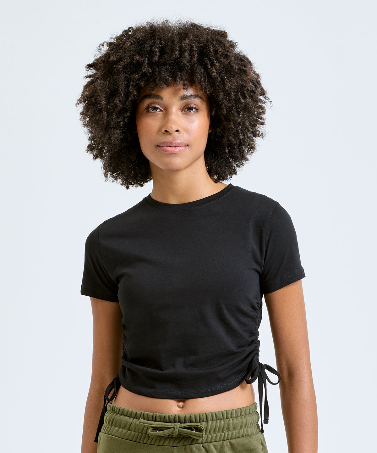 TriDri® TR069 Women's TriDri® ruched crop top