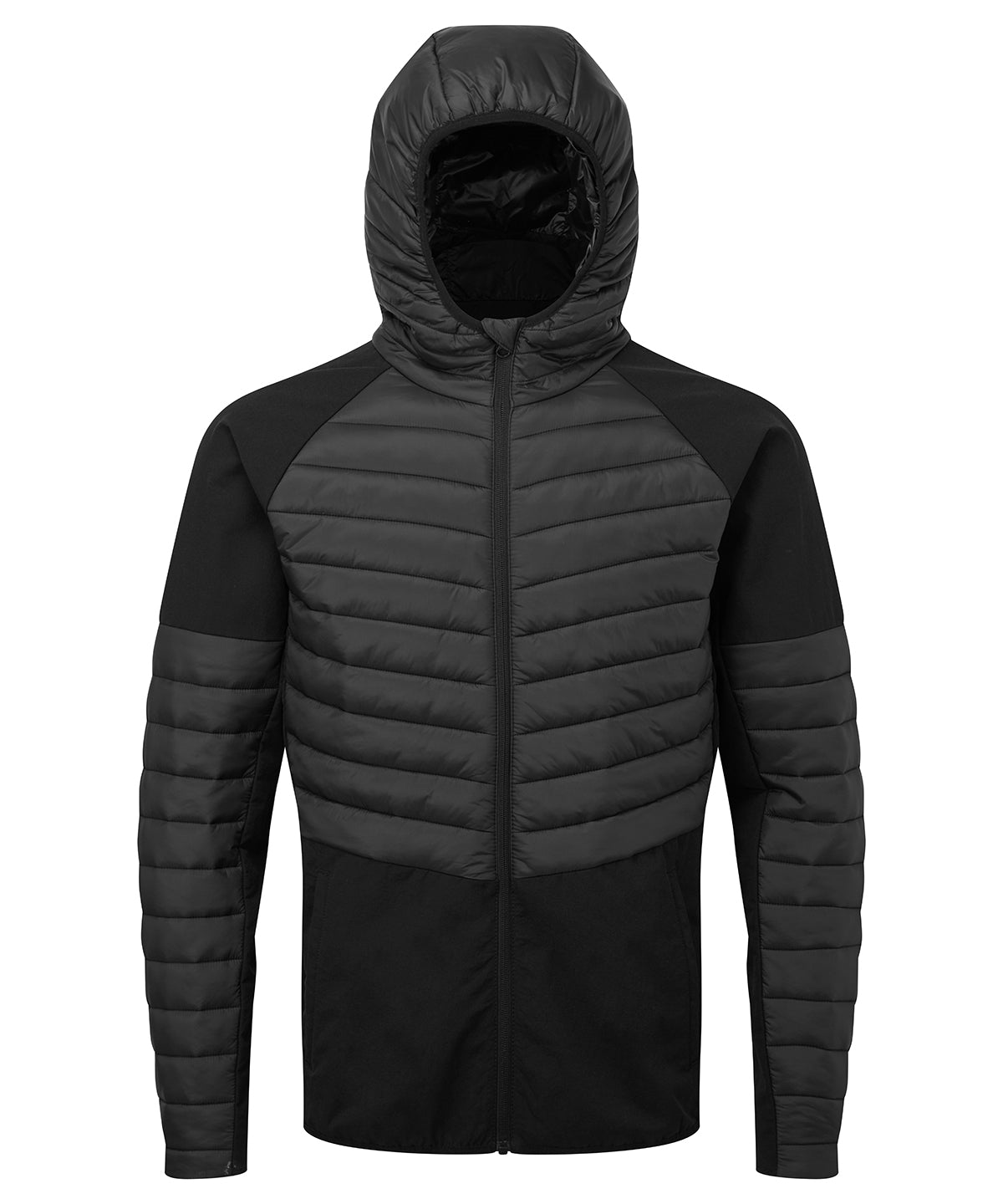 TriDri® TR073 Men's TriDri® insulated hybrid jacket in Black