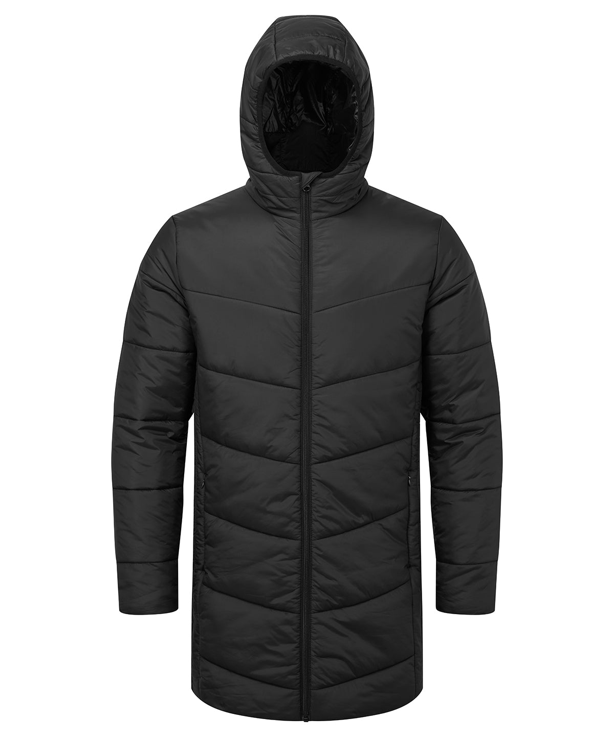 TriDri® TR076 Tridri® microlight longline jacket in Black