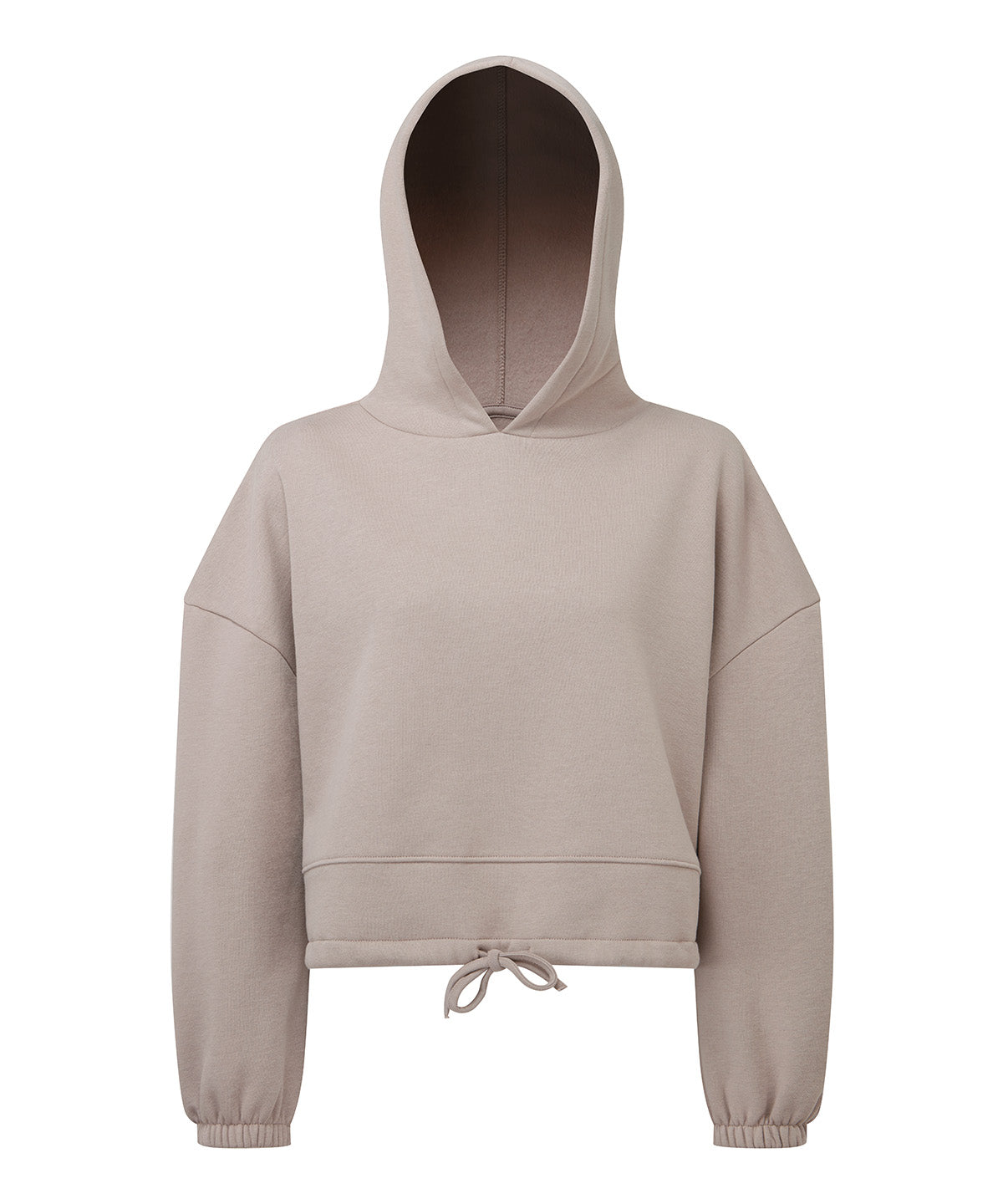 TriDri® TR085 Women's TriDri® cropped oversize hoodie in Stone