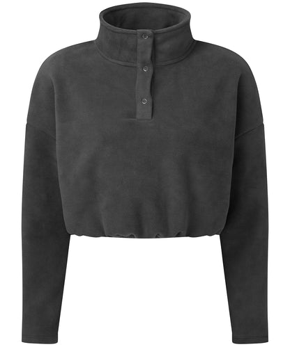 TriDri® TR087 Women's TriDri® cropped fleece in Charcoal