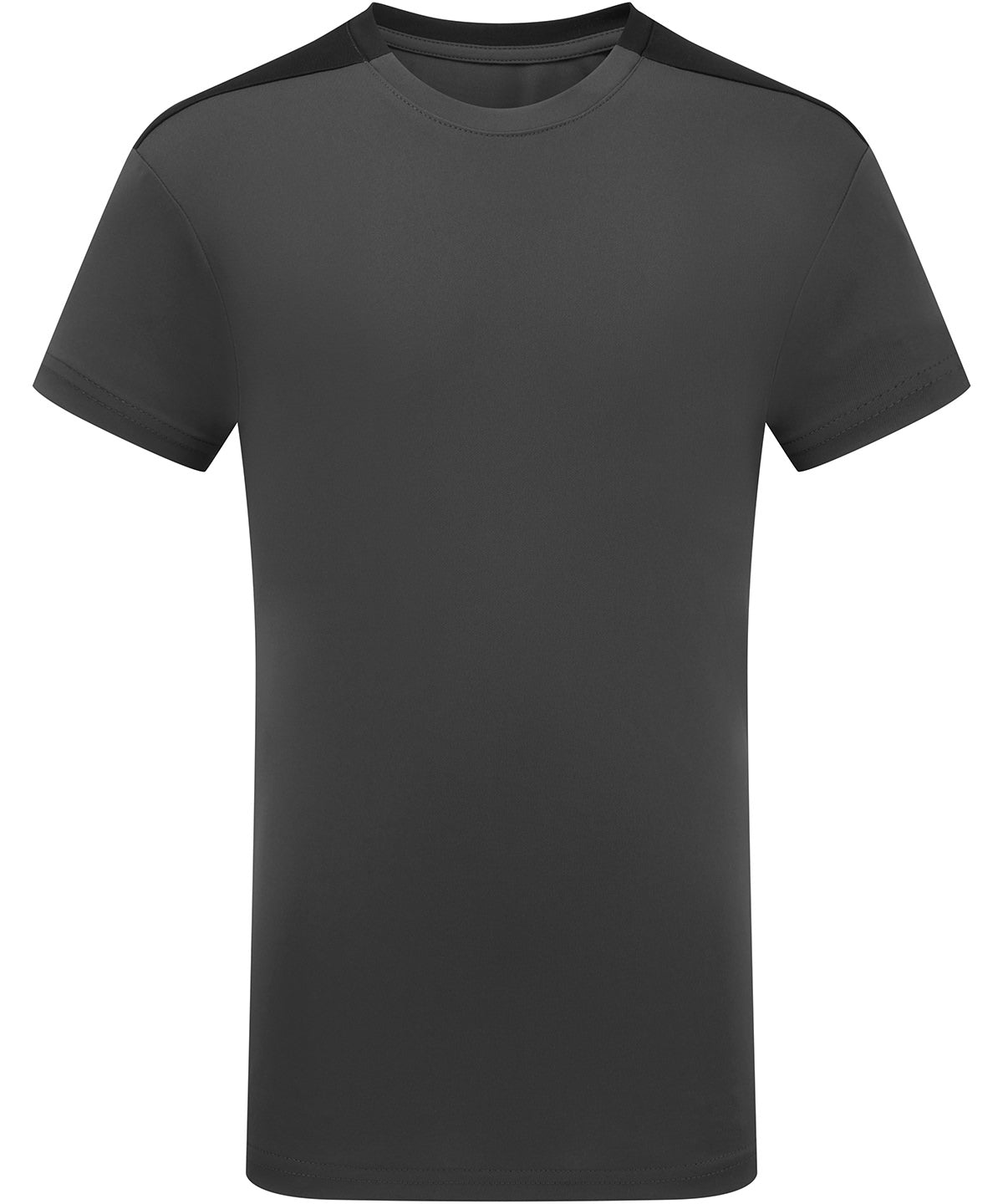 TriDri® TR09B Kids TriDri® contrast performance t-shirt in Charcoal/Black