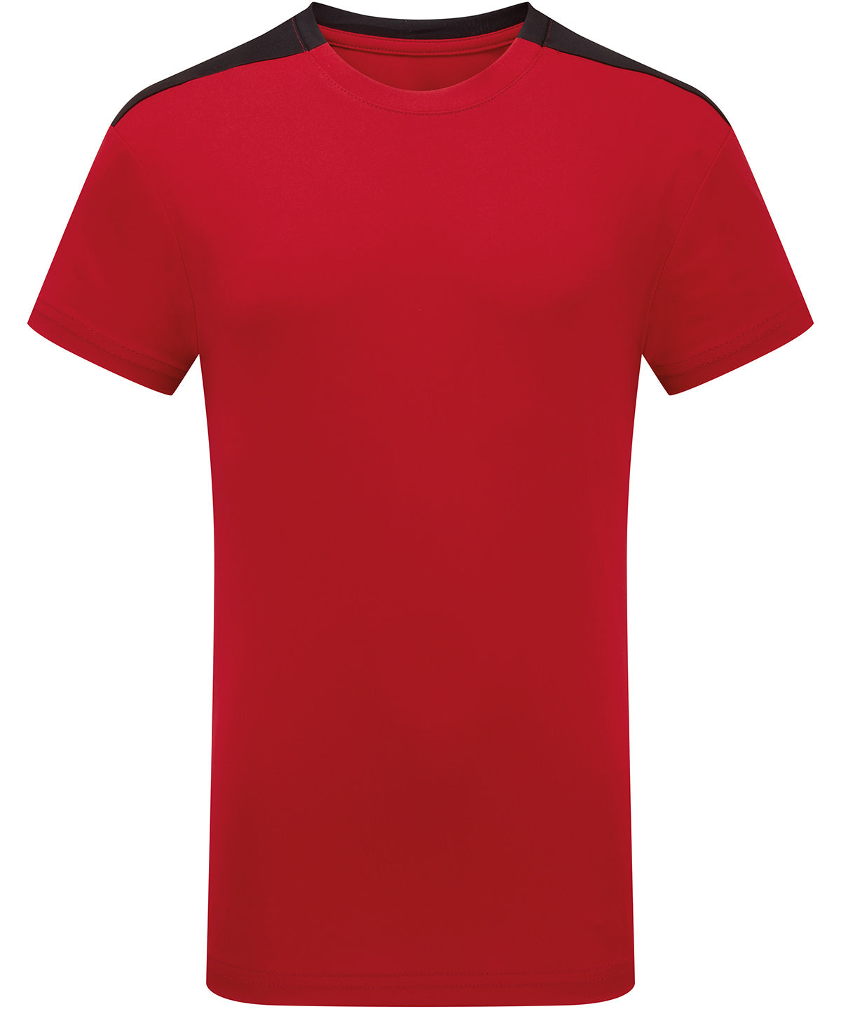 TriDri® TR09B Kids TriDri® contrast performance t-shirt in Fire Red/Black