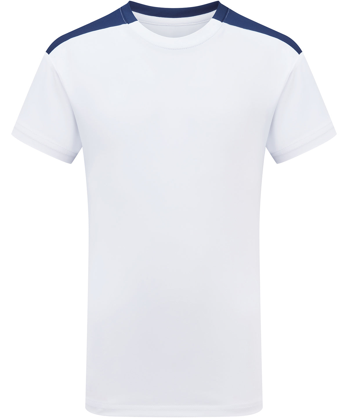 TriDri® TR09B Kids TriDri® contrast performance t-shirt in White/Navy