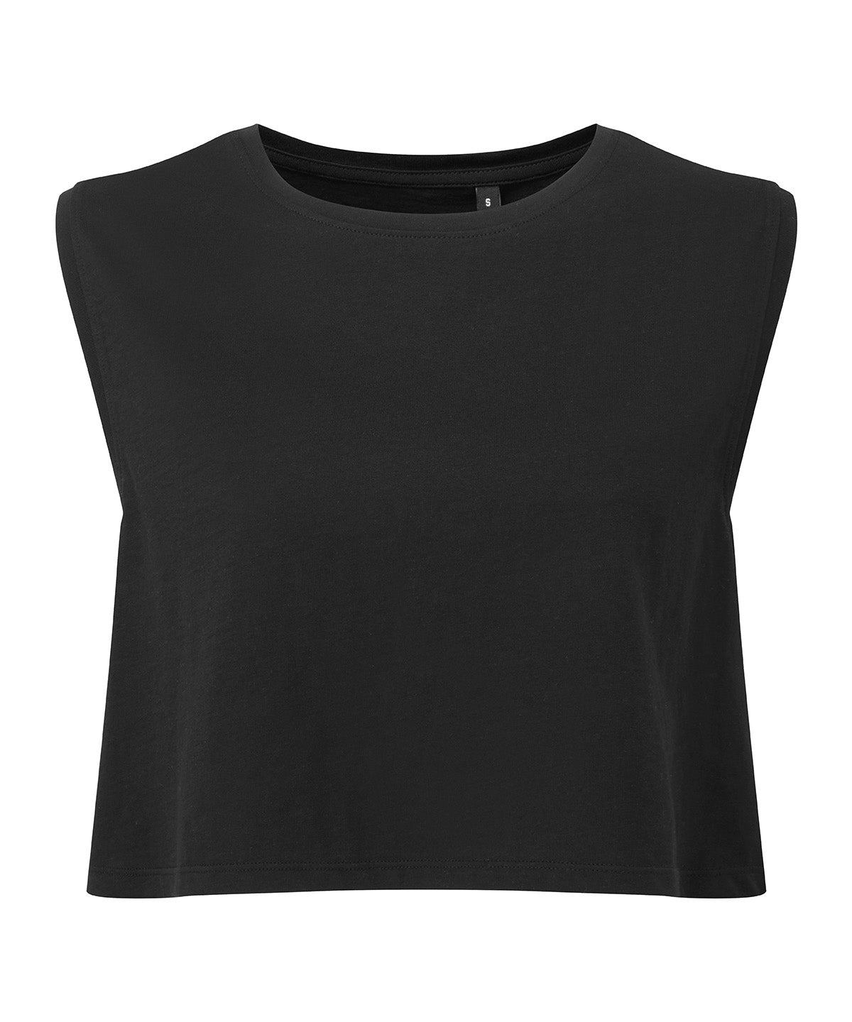 TriDri® TR119 Women's TriDri® organic crop tank in Black