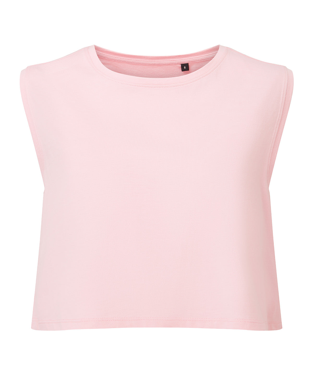 TriDri® TR119 Women's TriDri® organic crop tank in Light Pink
