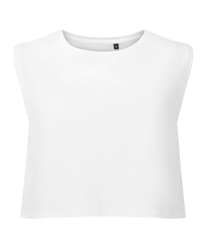 TriDri® TR119 Women's TriDri® organic crop tank in White