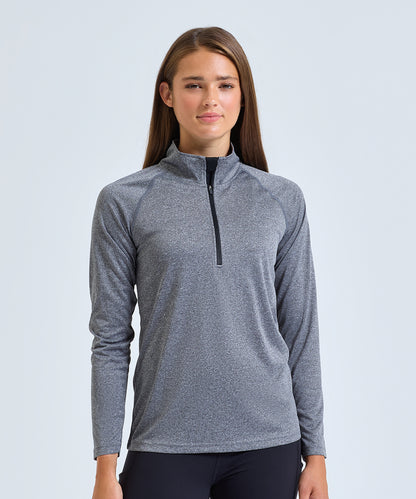 TriDri® TR120 Women's TriDri® long sleeve performance ¼ zip