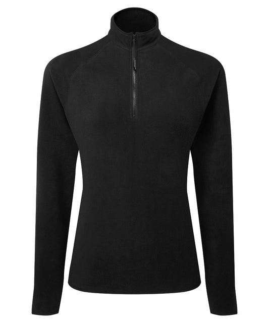 TriDri® TR125 Women's TriDri® elements active fitted fleece in Black