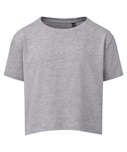 TriDri® TR19B Kids TriDri® boxy tee in Heather Grey