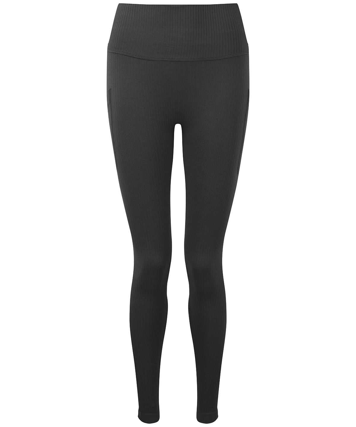 TriDri® TR211 Women's TriDri® ribbed seamless multi-sport leggings in Charcoal