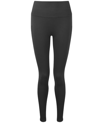 TriDri® TR211 Women's TriDri® ribbed seamless multi-sport leggings in Charcoal