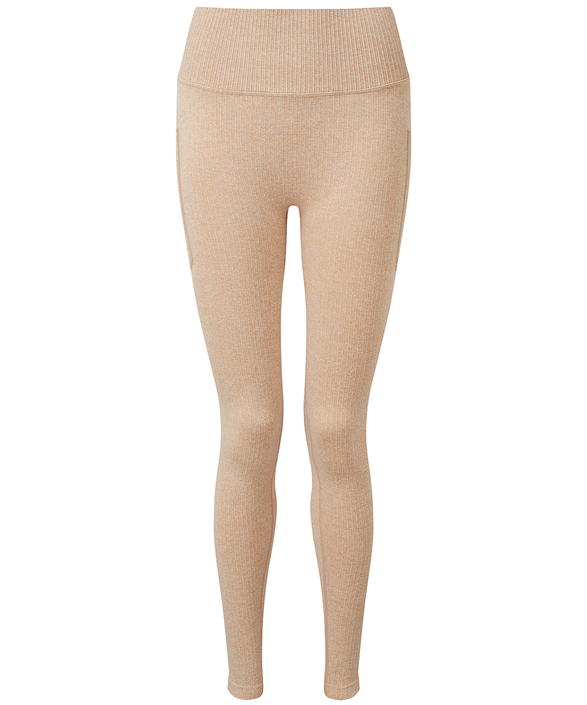 TriDri® TR211 Women's TriDri® ribbed seamless multi-sport leggings in Nude Melange