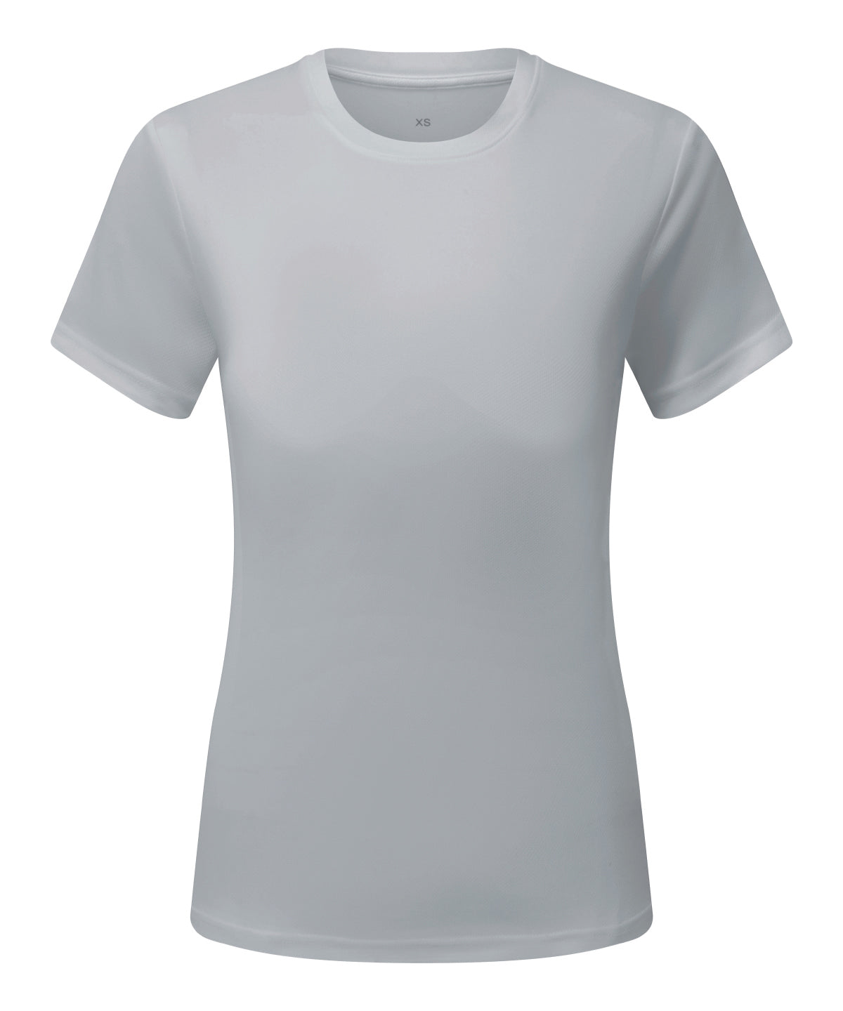TriDri® TR504 Women’s TriDri® ion-charge recycled textured tee in Cool Grey
