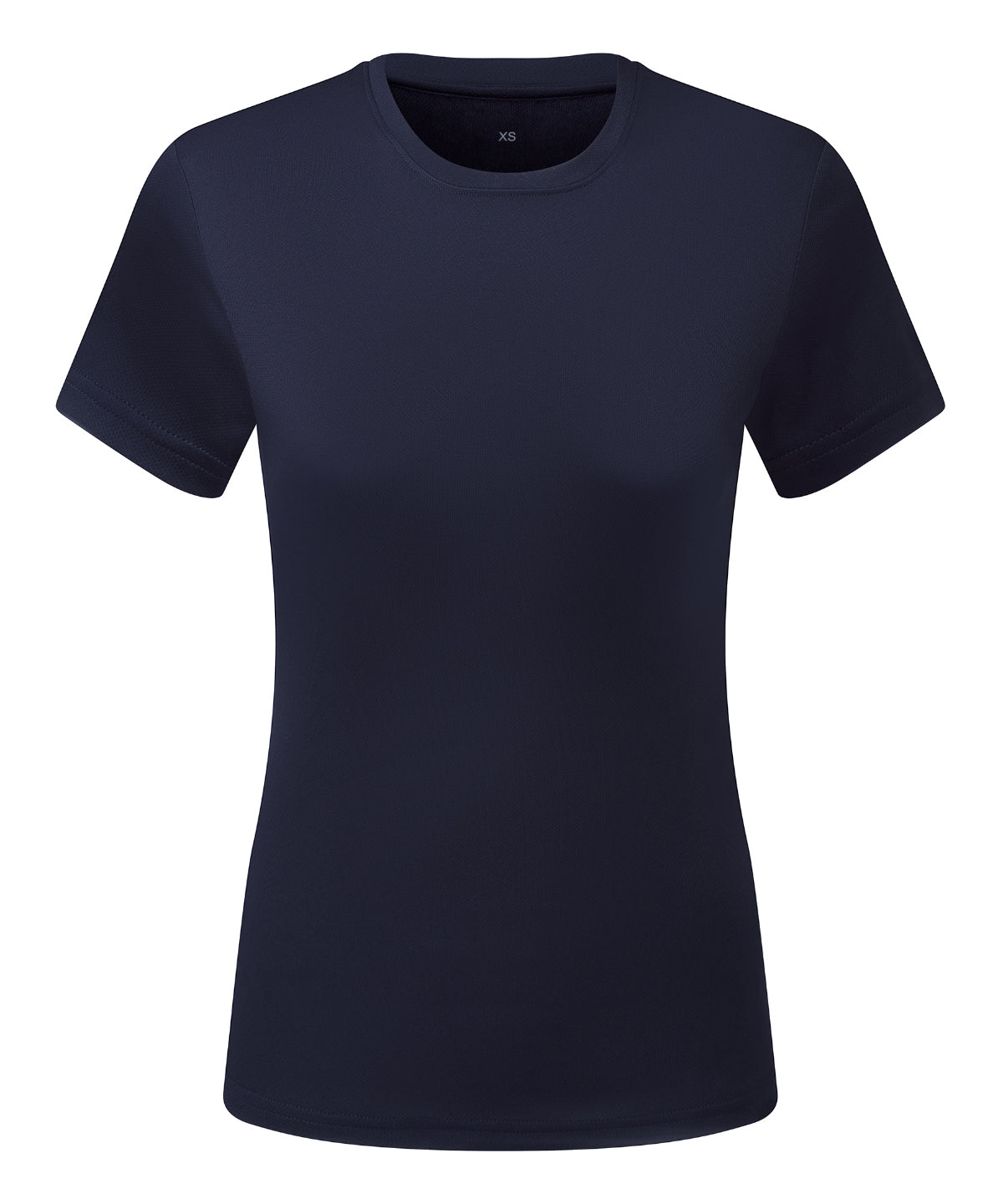 TriDri® TR504 Women’s TriDri® ion-charge recycled textured tee in French Navy