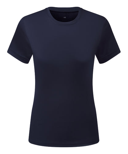 TriDri® TR504 Women’s TriDri® ion-charge recycled textured tee in French Navy