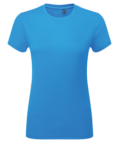 TriDri® TR504 Women’s TriDri® ion-charge recycled textured tee in Sapphire