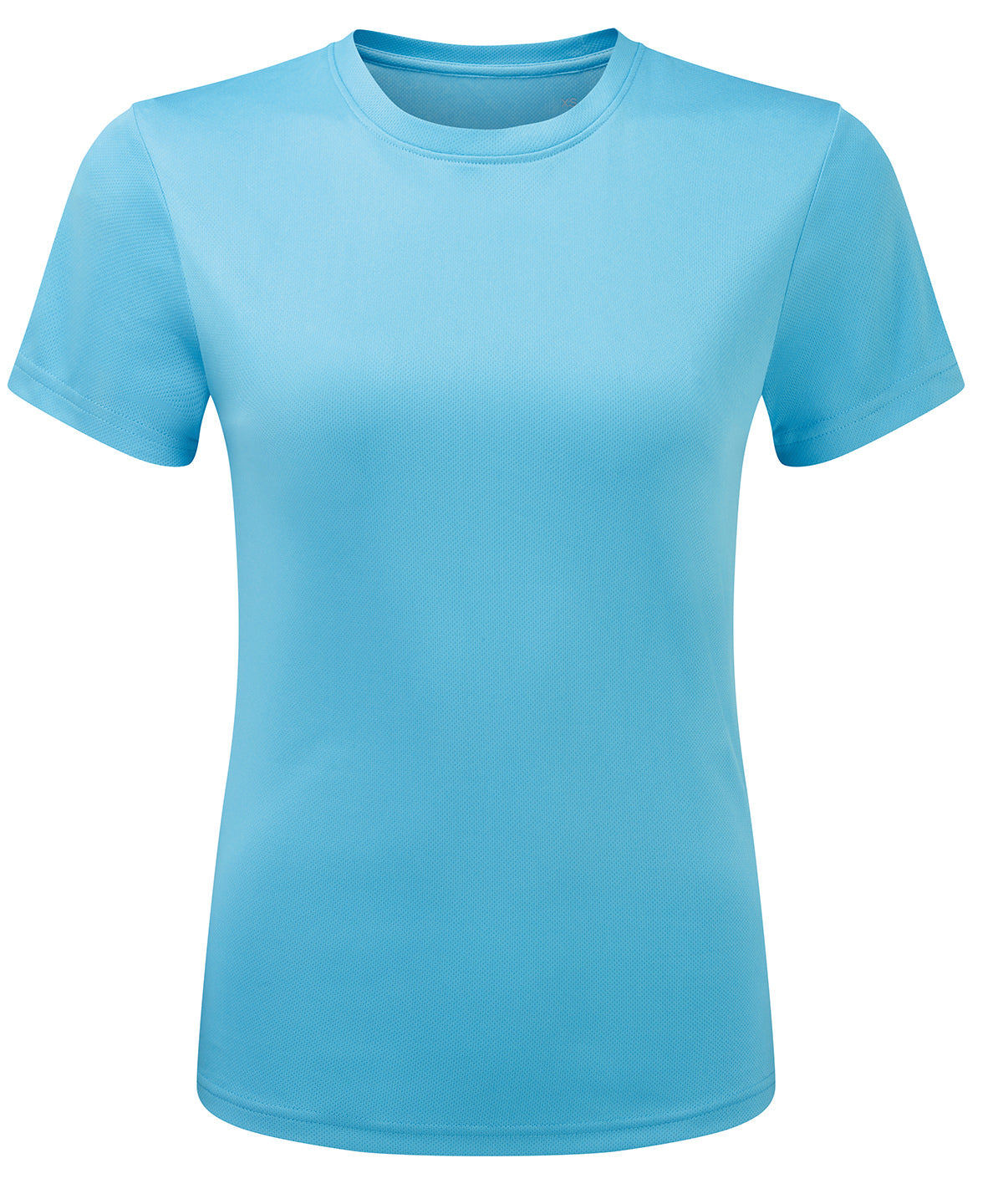 TriDri® TR504 Women’s TriDri® ion-charge recycled textured tee in Turquoise