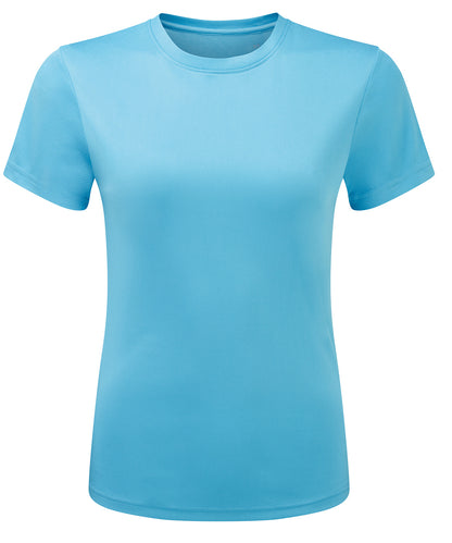 TriDri® TR504 Women’s TriDri® ion-charge recycled textured tee in Turquoise