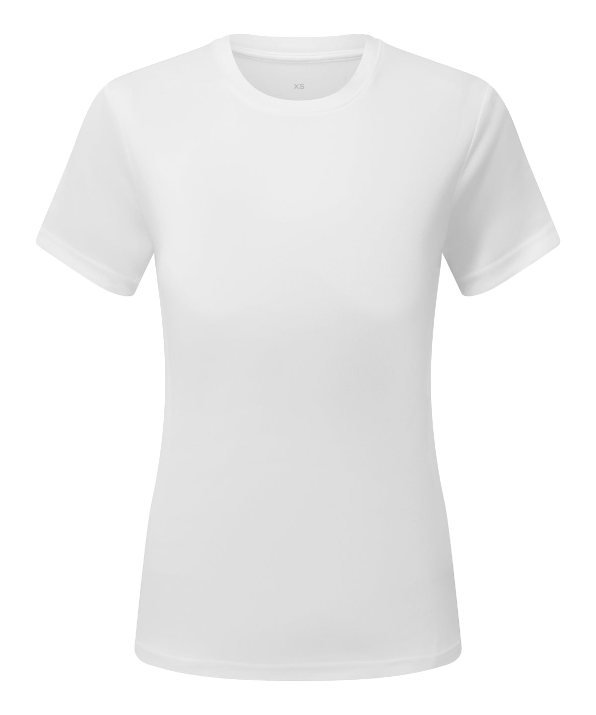 TriDri® TR504 Women’s TriDri® ion-charge recycled textured tee in White
