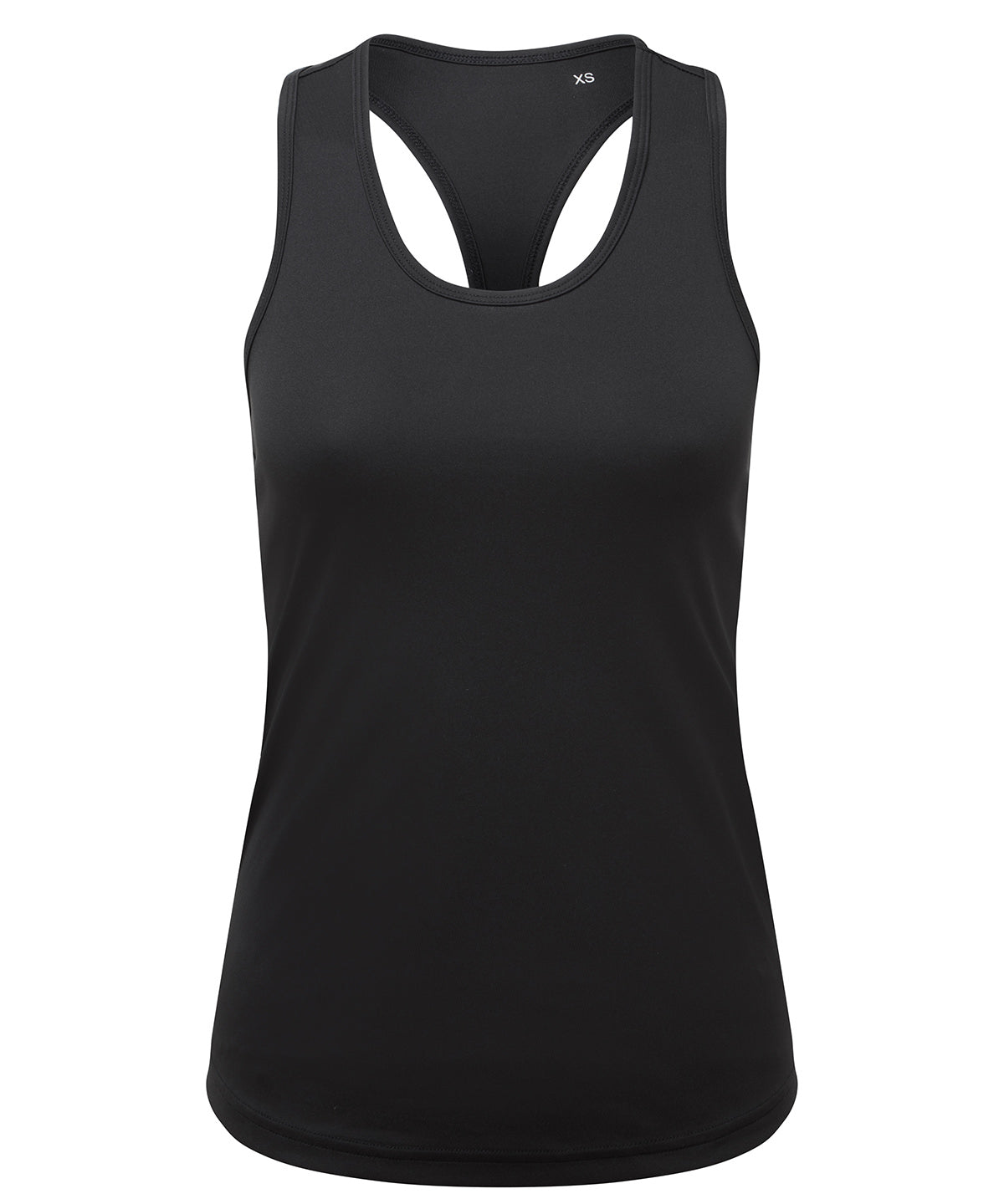 TriDri® TR527 Women's TriDri® recycled performance slim racer back vest in Black