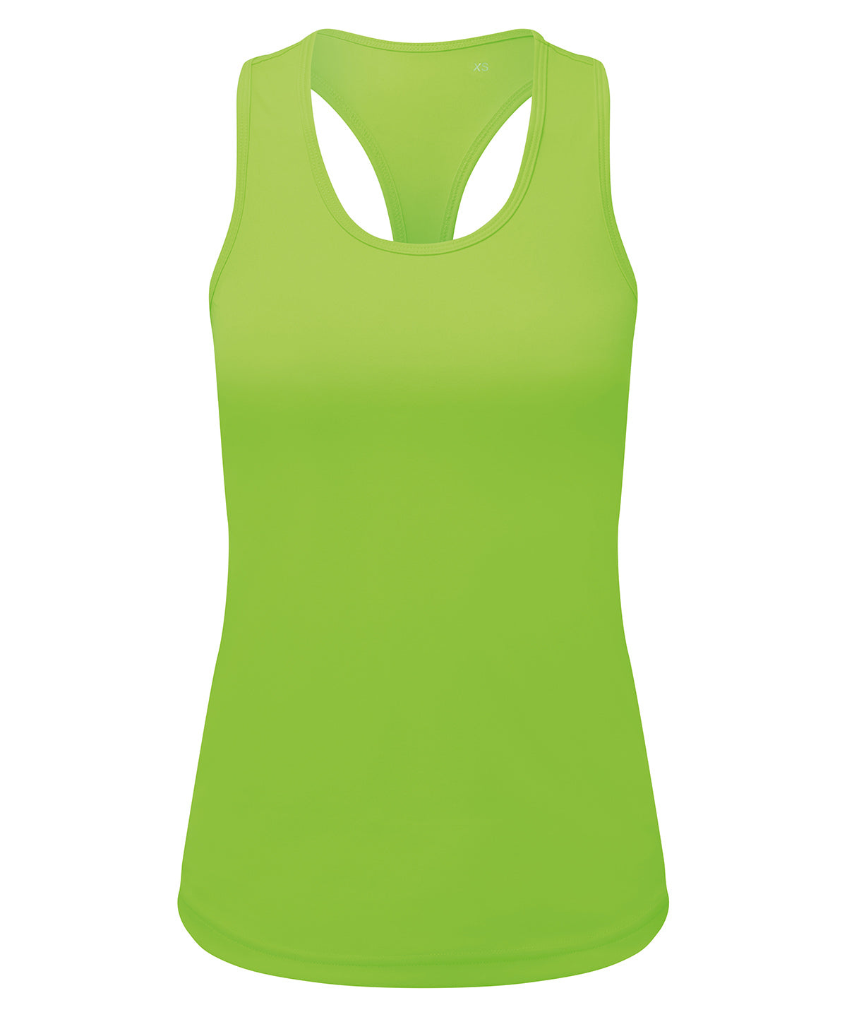 TriDri® TR527 Women's TriDri® recycled performance slim racer back vest in Lightning Green