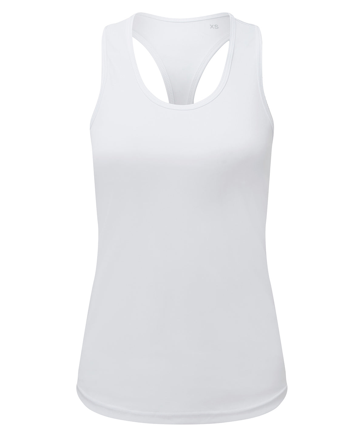 TriDri® TR527 Women's TriDri® recycled performance slim racer back vest in White