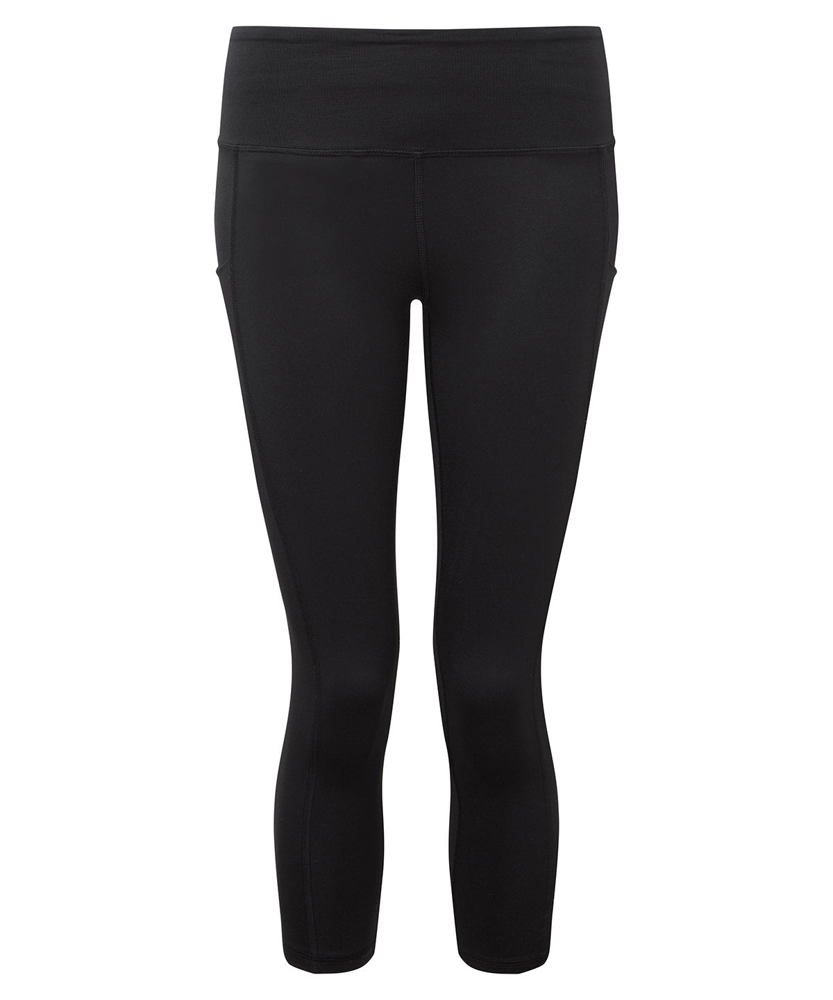 TriDri® TR530 Women's TriDri® recycled performance leggings ¾ length in Black