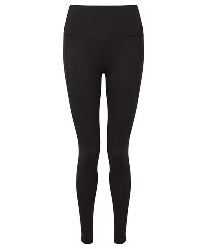 TriDri® TR532 Women's TriDri® recycled performance full-length leggings in Black