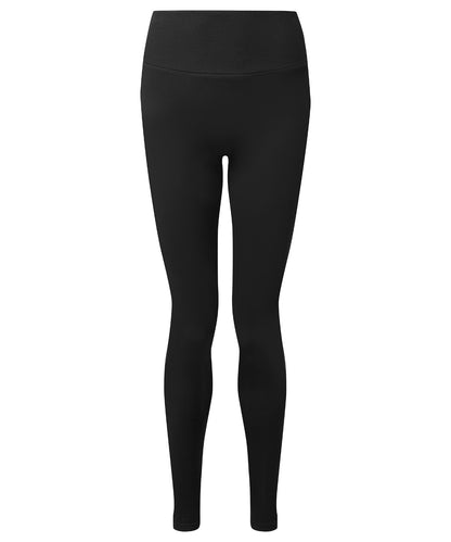 TriDri® TR538 Women's TriDri® recycled scrunch leggings in Black