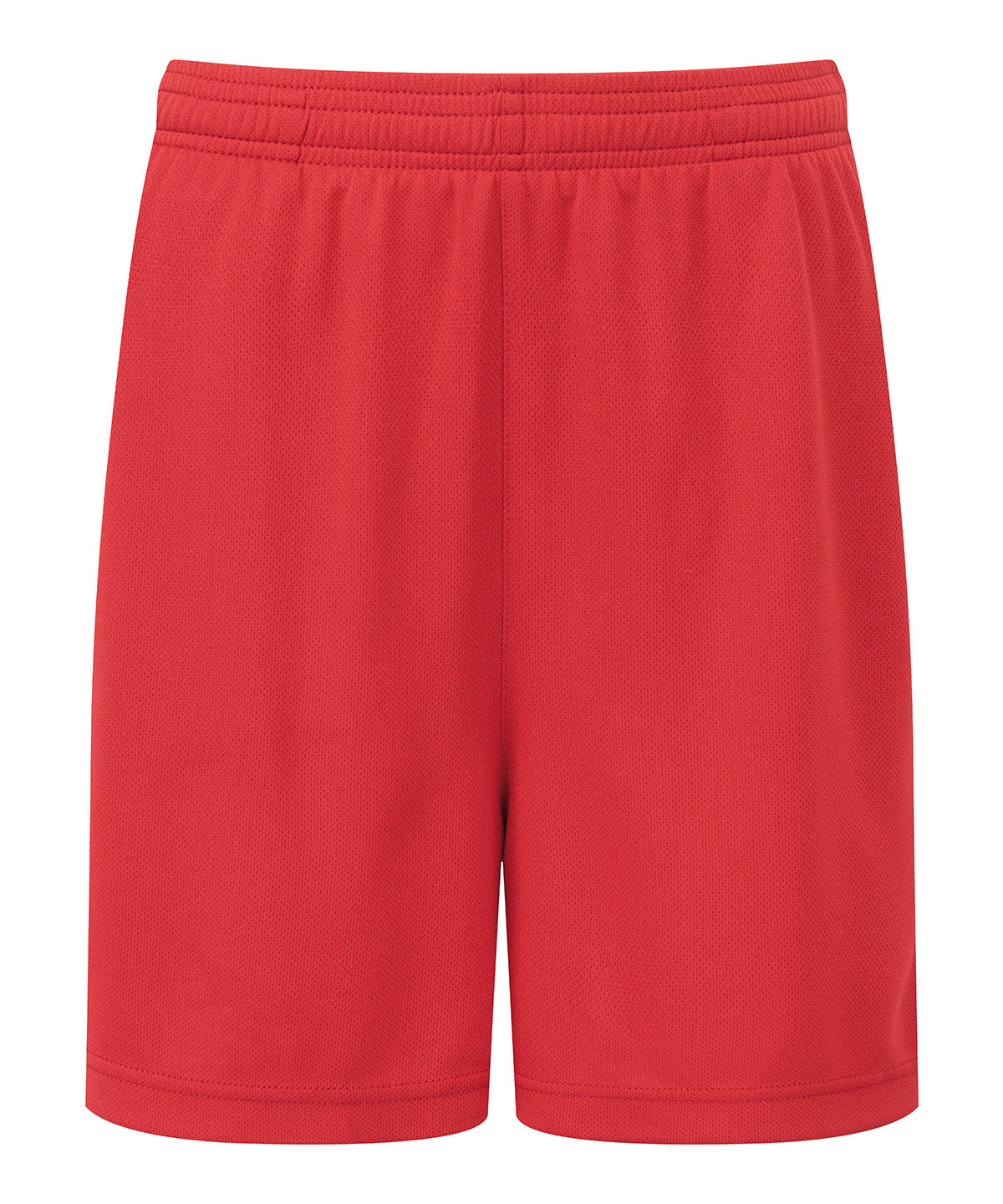 TriDri® TR57B Kids TriDri® ion-charge performance shorts in Fire Red