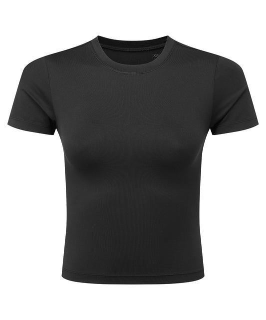 TriDri® TR653 Women's TriDri luxe fitted tee in Black