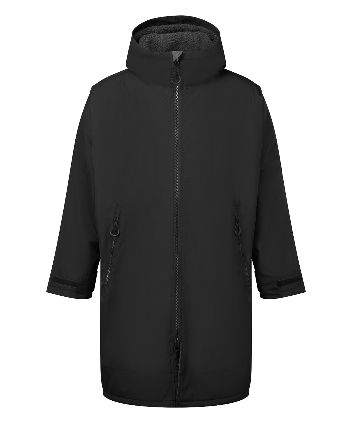 TriDri® TR800 Tridri® all seasons waterproof changing robe in Black/Charcoal