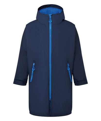 TriDri® TR800 Tridri® all seasons waterproof changing robe in Navy/Sapphire