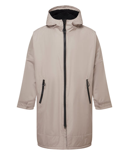TriDri® TR800 Tridri® all seasons waterproof changing robe in Stone/Black
